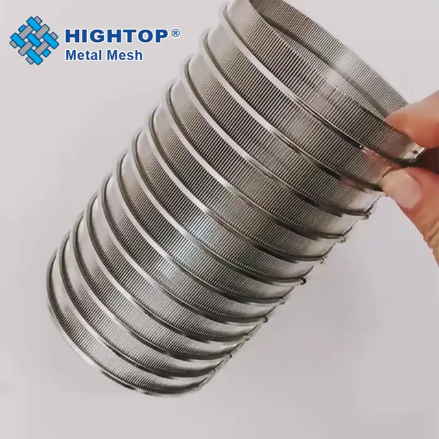 Stainless Steel Wedge Wire Mesh Hightop Metal Mesh