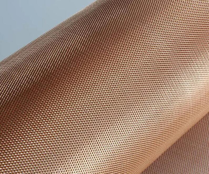 Copper Expanded Metal Sheet Hightop Metal Mesh